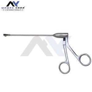 Punzón de boca ancha con punta giratoria de 90 grados, eje recto de 3.4mm, acero inoxidable, instrumentos médicos para artroplastia, artroscopia profunda - Product Image 2