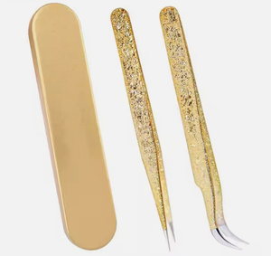 <b>Professional</b> eyelash grooming tweezers for styling procedures Eyelash beauty accessory for salon and cosmetic use - Product Image 5