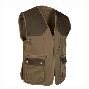 Chaleco de Caza de Invierno Impermeable 100% Poliéster con Portacarcasas Delanteros y Diseño Acolchado para Hombre - Product Image 1