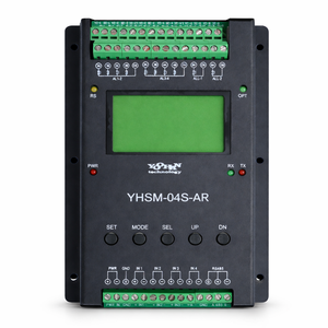 Module de contrôle de détection de fuites à 4 canaux pour acides et alcalis |   RS-485 Modbus |   Système d'alarme de fuite de produits chimiques industriels - Product Image 1