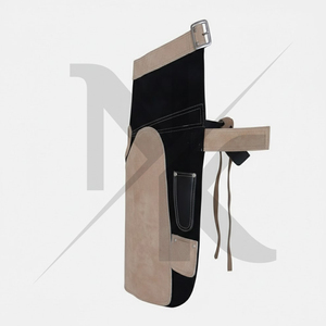 Wholesale Luxury Heavy-Duty Reusable Farrier <b>Apron</b> Buckle Custom Blacksmith Hospital Use Horse Shoeing Durable Genuine Leather - Product Image 3