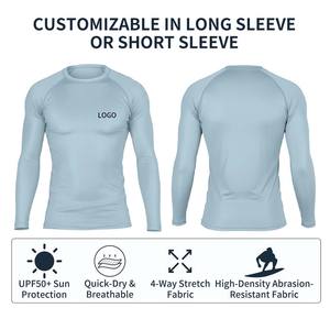 Rashguard de Compresión para MMA con Diseño Personalizado OEM, Rashguard de MMA Sublimado e Impreso Personalizado para Unisex - Product Image 2