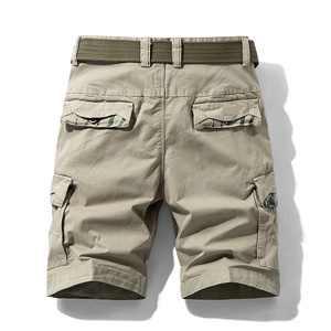 <b>Top</b> Trending Men Solid Cargo Shorts Breathable Eco-Friendly Quick Dry Washable Casual Style Canvas Fabric New Arrival - Product Image 6