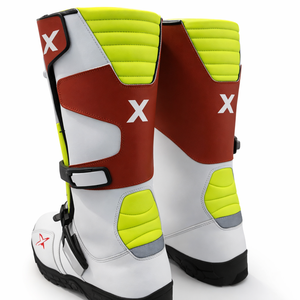 Botas largas de aventura para hombre con logotipo personalizado |   Impermeable |   Calzado de Motociclismo con Estándar CE para Turismo Todoterreno | - Product Image 4