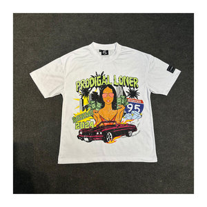 Camiseta de Alta Calidad, Nuevo Estilo, Diseño de Moda, 100% Algodón, Estilo Urbano, Corte Holgado, Personalizada, Tejida, Ecológica, de Secado Rápido - Product Image 1