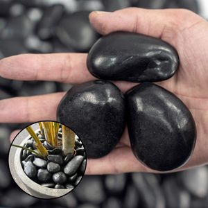 Piedras de Río Pulimentadas Grandes de 38 lb, 1 3/8 Pulgadas, Decorativas para Jardín, Adoquines, Piedras para Paisajismo Exterior, Caminos, Plantas, Macetas, Jarrones - Product Image 1