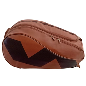 2026 Factory Custom Logo Waterproof PU Leather Sport Sustainable Padel Racket Bag & <b>Backpack</b> Adjustable - Product Image 6