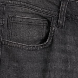 Pantalon en jean décontracté pour homme, coupe droite, taille mi-haute, couleur unie, mélange coton-polyester extensible, délavé, durable, confortable, marque privée disponible, vente en gros - Product Image 3