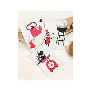 Paño de Cocina Jacquard Extra Grande, Bien Diseñado, de Algodón Orgánico Puro, Ecológico, Personalizable, Duradero para el Hogar y la Cocina - Product Image 1