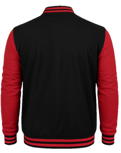 SBEA IMPEX Custom <b>Men's</b> Embroidered Stand Collar <b>Canvas</b> Varsity <b>Jackets</b> Front Custom Logo Winter Ready Polyester/Cotton Zipper - Product Image 4