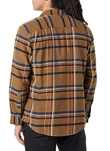Chemises personnalisées imprimées par sublimation, élégantes, au look moderne, chemises en flanelle à carreaux de couleur unie, chemises surdimensionnées pour hommes, vente en gros OEM - Product Image 3