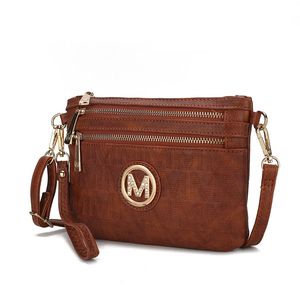 Bolso bandolera con correa para la muñeca Roonie Milan Signature para mujer de Mia K, elegante bolso tipo mensajero - Product Image 1
