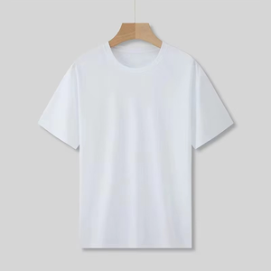 T-shirt personnalisé pour homme en coton, col rond, manches courtes, tee-shirt décontracté de haute qualité, impression de logo OEM, vente en gros - Product Image 3