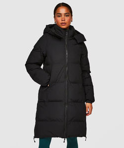 Abrigo Acolchado Transpirable para Mujer con Capucha, Cierre de Cremallera, Tela Impermeable, Logotipo Personalizado, Abrigo de Invierno al por Mayor para Mujer - Product Image 1