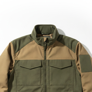 Chaqueta de Caza de Camuflaje para Hombre, Precio al por Mayor, Impermeable, Cortavientos, Forrada de Forro Polar, Parka Táctica para Exteriores - Product Image 4