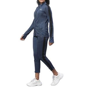 Ropa deportiva de Invierno para mujer de alta calidad, chándal de lona informal con patrón sólido hasta la rodilla para correr - Product Image 1