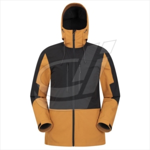 Veste de ski personnalisée pour hommes col à capuche hiver thermique imperméable léger toile vêtements de sport pour le camping en plein air poches - Product Image 3