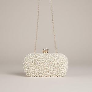 Flap <b>Clutch</b> Bag Bohemian Hand Bead Stone Pearl Embroidery jewelry bag Suede Material High Quality Fashion Vintage Lady <b>Brides</b> - Product Image 2