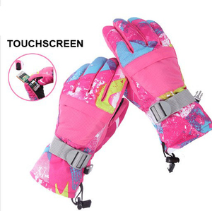 Guantes de Esquí Personalizados para Invierno, Impermeables, Térmicos, Resistentes al Viento, para Deportes al Aire Libre, Fabricante OEM - Product Image 3