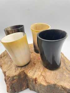 High Quality Customized Carved Natural Horn Wine Glass Handcrafted for Home Restaurant Hotel Use Direct Wholesale - Product Image 2