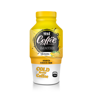 Boisson au café glacée en purée en canette aluminium 250ml, pack de 24, prête à boire VINUT pour importateurs, distributeurs, Horeca, 10 Brix - Product Image 1
