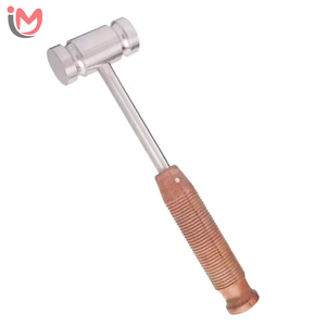 Maillet en acier inoxydable de haute qualité 240 mm 9,12 poignée simple 500g Marteau de levage pour os durs Services OEM - Product Image 1