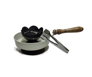 Quemador de incienso Bakhoor, quemador de incienso de madera, quemador de incienso de metal, quemador de incienso tipo domo para exportación, soporte para incienso Dhoop, quemador de madera. - Product Image 3