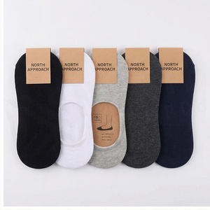 Crew <b>Socks</b> Geometric Pattern Blue Breathable <b>Running</b> <b>Socks</b> for Adults Spring Season - Product Image 2