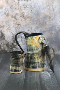 Buffalo Horn <b>Mugs</b> Vietnam Factory Handicraft Products Horn Drinking <b>Mug</b> from india - Product Image 3