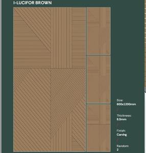 Carreaux de porcelaine polis brillants élégants 600x1200mm pour sols intérieurs, salon, cuisine, chambre, balcon - Product Image 5