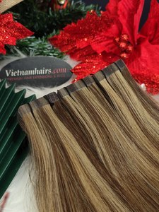Extensions de cheveux vierges bruts vietnamiens 100 % naturels les plus vendues – Qualité supérieure, cuticules intactes, kératine véritable, toutes les couleurs - Product Image 1