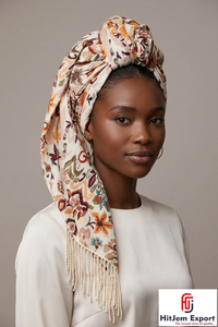 Soft Lightweight Womens Square Scarves Stylish Fashion <b>Accessories</b> Low MOQ Bulk OEM Customized Fabric Manufacturer - Product Image 2