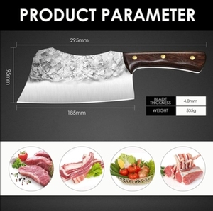 Ultimate Handmade Cleaver <b>Knife</b> for Confident <b>Kitchen</b> Cutting Every Slice Powers Your <b>Kitchen</b> Skills - Product Image 2