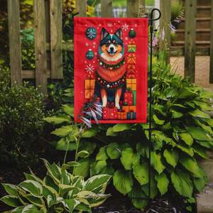 Multicolor Finnish Lapphund Holiday Christmas Garden Flag Décorative Mailbox Patio Banner for Yard Lawn Artwork for Flower Beds - Product Image 2