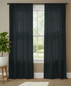 Cortinas de Lino de Algodón para Decoración del Hogar y Hoteles, con Bolsillos para Varillas, Estilo Moderno, para Cocina, Dormitorio, Bodas, Hospitales, para Todas las Estaciones - Product Image 6