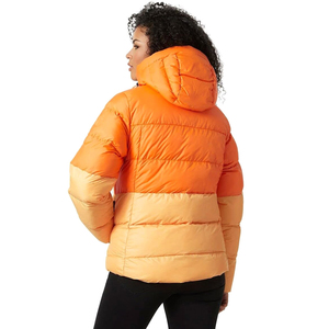 Custom Made Women Hooded Puffer <b>Jacket</b> Winter Warm Thick <b>Zip</b>-<b>Up</b> Solid Color Women Padded Puffer <b>Jacket</b> - Product Image 2