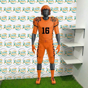 Uniforme de football américain sur mesure de qualité supérieure, tissu 100 % polyester doux au toucher, uniforme de football américain pour les joueurs de l'équipe - Product Image 4