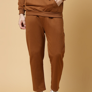 Survêtement d'hiver respirant surdimensionné pour hommes, style streetwear, vente en gros, conception personnalisée OEM, 100 % coton épais - Product Image 2