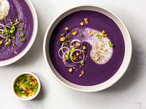 Farce de patate douce violette pour gâteaux de lune, mochi et pâtisseries - Product Image 3