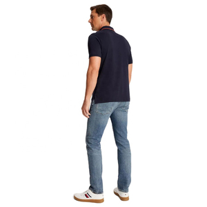 Chemise polo en tricot respirant pour homme, demi-zip, décontractée, légère, de haute qualité, style streetwear, chemise polo de golf - Product Image 5