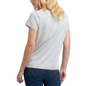 T-shirt oversize pour femme, coupe ample, en coton, manches courtes, décontracté, été, avec logo personnalisé, vente en gros, t-shirt tendance - Product Image 5