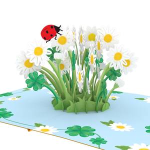 Tarjeta Pop-up 3D de Papel con Diseño de Girasol, Tarjeta de Felicitación Hecha a Mano con Origami, Impresión Digital, Rectangular, para Toda Ocasión - Product Image 2