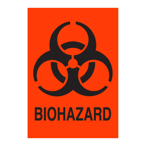 Étiquettes adhésives permanentes Brady pour les risques biologiques, pour la sécurité des laboratoires et des hôpitaux - Product Image 3