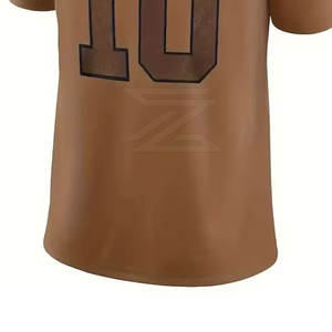 Maillot de football américain sur mesure de haute qualité avec design respirant à manches courtes - Product Image 4