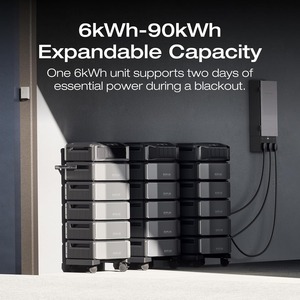 12kWh <b>Power</b> Station: DELTA Pro Ultra with Extra Battery, 120/240V 7200W AC Output, Lifepo4 Home Battery - Product Image 2