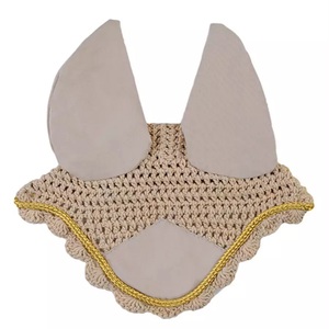 Bonnet d'oreille pour cheval en coton doux de haute qualité, nouveau, professionnel, personnalisé, pour l'équitation - Product Image 3