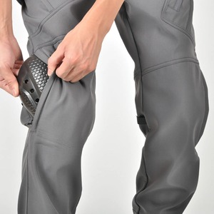 Motorcycle Leather Cordura Riding Pants with CE Removable <b>Knee</b> & Hip Protectors | Waterproof Biker Trousers | Hike Impex - Product Image 1