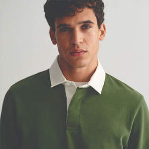 Polo de rugby à manches longues pour homme de haute qualité - Durable, confortable et idéal pour un style décontracté, chemises de rugby de style athlétique - Product Image 4