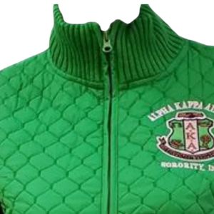 Green AKA Quilted Sweater <b>Jacket</b> Women Zip Up Knit Outerwear Casual Fashion Cardigan Warm Layered Top Stylish Apparel - Product Image 5
