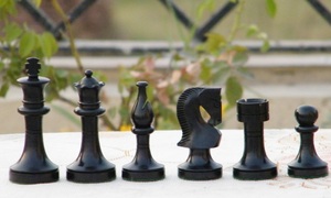 Russian Promotional Large 3.5 Inches <b>Wooden</b> Durable Luxury <b>Chess</b> Pieces for Children Handmade Unisex Playing <b>Set</b> - Product Image 4